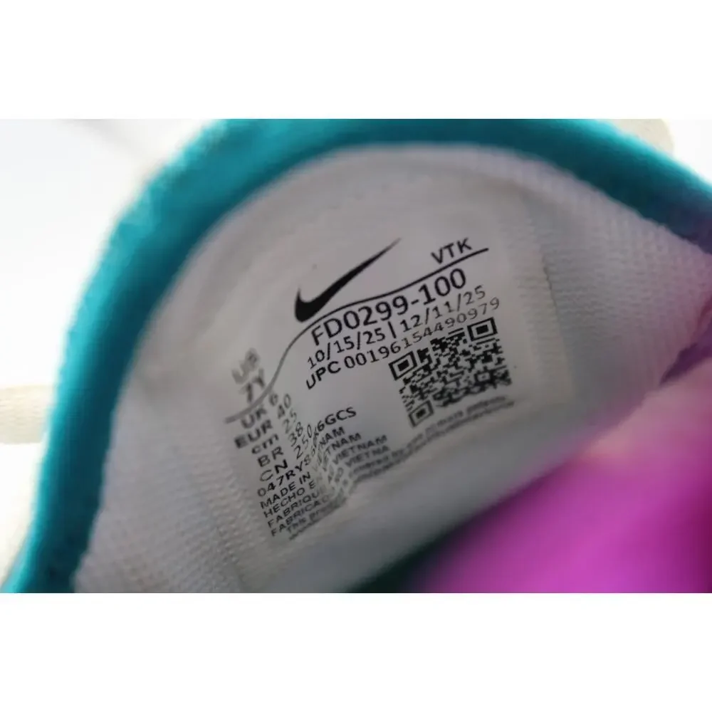 Size 7Y - Nike Air Max 270 White Orange Purple (GS) - FD0299-100- MSRP $170